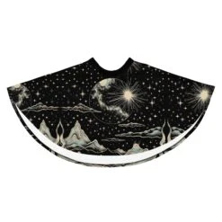 Dawn Star Skater Skirt -Rogue & Wolf Shop all over print skater skirt white front 67fcd6bc12aac