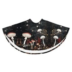 Faery Fungi Skater Skirt -Rogue & Wolf Shop all over print skater skirt white front 67fcd8e80a76a