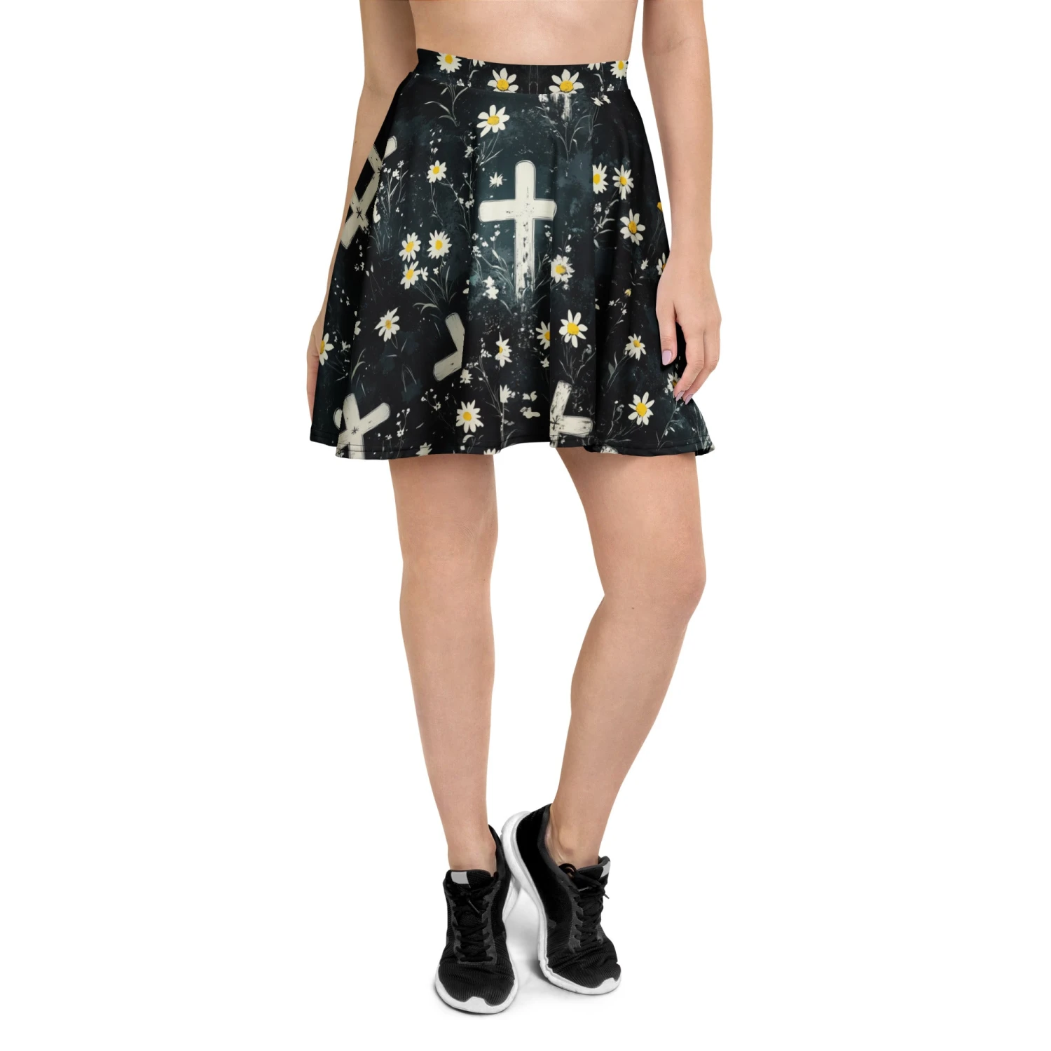 Graveyard Bloom Skater Skirt 4 Graveyard Bloom Skater Skirt - Image 2