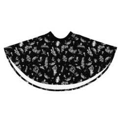 Nightshade Skater Skirt -Rogue & Wolf Shop all over print skater skirt white front 67fce696758fd