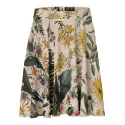 Fernwood Skater Skirt -Rogue & Wolf Shop all over print skater skirt white front 67fd2b4e9cdd7
