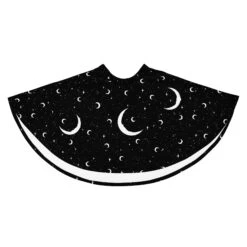 MoonDust Skater Skirt -Rogue & Wolf Shop all over print skater skirt white front 6805f0df89701