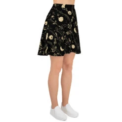 Twilight Garden Skater Skirt -Rogue & Wolf Shop all over print skater skirt white right 65538d2de0b2e