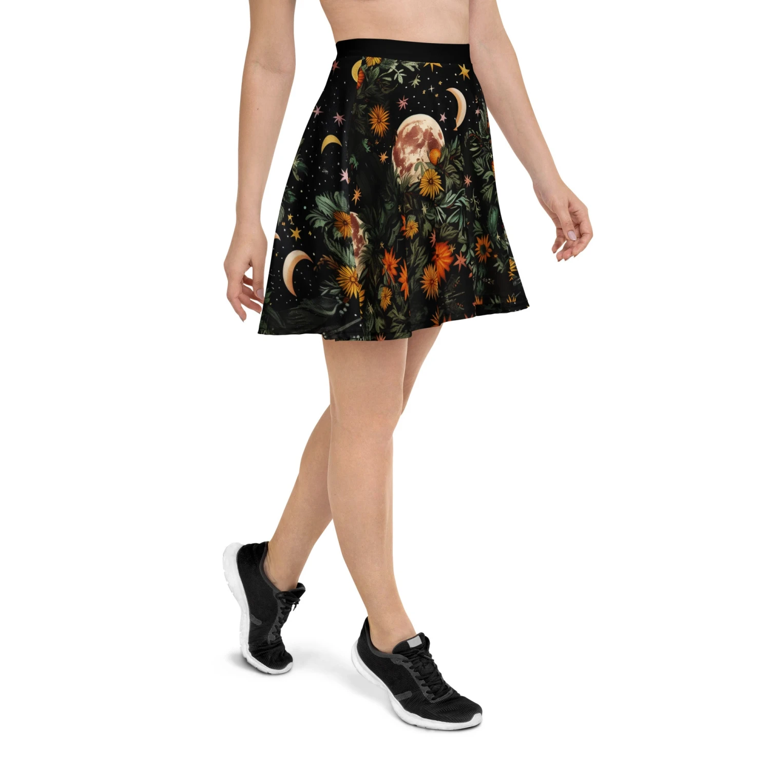 Lunar Meadow Skater Skirt 4 Lunar Meadow Skater Skirt - Image 2