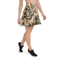 Midsummer Skater Skirt -Rogue & Wolf Shop all over print skater skirt white right 67fce153e2ece