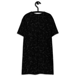 Dead Or Alive Tee Dress -Rogue & Wolf Shop all over print t shirt dress white back 65321721ba07e