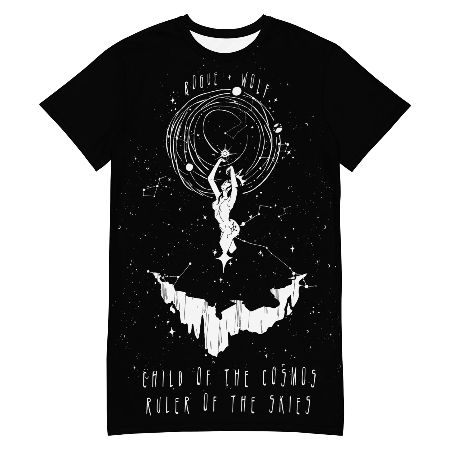 Child Of The Cosmos Tee Dress 10 Child Of The Cosmos Tee Dress - Image 8