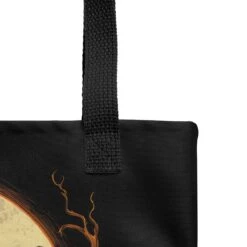 OMG! Tote Bag -Rogue & Wolf Shop all over print tote black 15x15 product details 651fa1d95bf4b