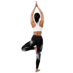 Constellation Yoga Leggings -Rogue & Wolf Shop all over print yoga leggings white back 656a80aebec5b