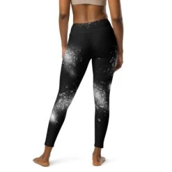 Constellation Yoga Leggings -Rogue & Wolf Shop all over print yoga leggings white back 656a80aebeff1
