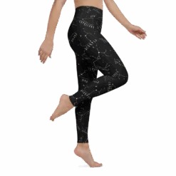 Stellar Yoga Leggings -Rogue & Wolf Shop all over print yoga leggings white right 65968a3fb0cf7