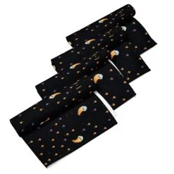 Stargazin’ Spectres Cloth Napkin Set -Rogue & Wolf Shop cloth napkin set 4 white front 65795ee45ca3f