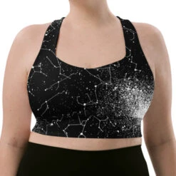 Constellation Longline Sports Bra -Rogue & Wolf Shop cropped 01 5661b3fc 24d7 45a4 a950 9b4eaaf91bfa