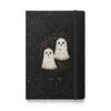 Boo Hardcover Notebook -Rogue & Wolf Shop hardcover bound notebook black front 6579925d7d217