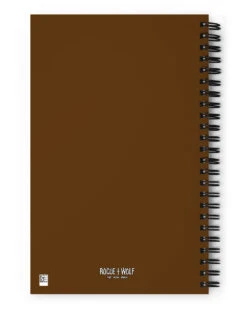 OMG! Spiral Notebook -Rogue & Wolf Shop spiral notebook white back 651d49bd9aeed