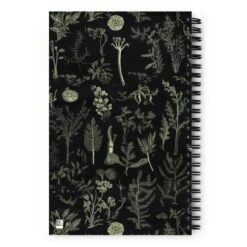 Autumn Memoir Spiral Notebook -Rogue & Wolf Shop spiral notebook white back 6579947015a63