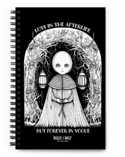 Lost In The Afterlife Spiral Notebook