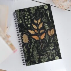 Autumn Memoir Spiral Notebook
