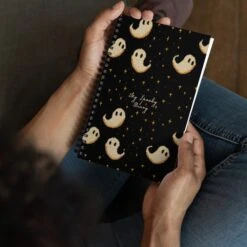 Spooky Soirée Spiral Notebook