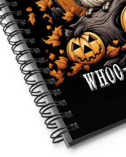 Hoots, Haunts, And Hexes Spiral Notebook -Rogue & Wolf Shop spiral notebook white product detail 2 651d494b8b438 6fc0a8bb 4b7e 461f 9a3e 1b0d32348932