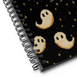 Spooky Soirée Spiral Notebook -Rogue & Wolf Shop spiral notebook white product detail 2 65799759bbb96