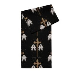 Holy Spirits Table Runner -Rogue & Wolf Shop table runner white front 657963289edeb