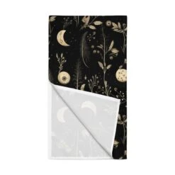 Twilight Garden Table Runner -Rogue & Wolf Shop table runner white front 657963bb84005