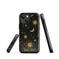 Celestial Tough Phone Case For IPhone -Rogue & Wolf Shop tough case for iphone glossy iphone 13 mini front 652667cb3bef6