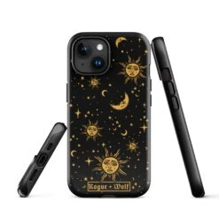 Celestial Tough Phone Case For IPhone -Rogue & Wolf Shop tough case for iphone glossy iphone 15 front 652667cb3c1c4