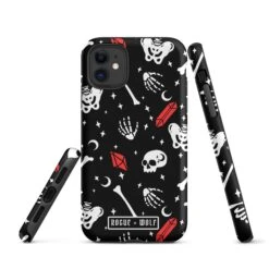 Skulls & Crystals Tough Phone Case For IPhone -Rogue & Wolf Shop tough case for iphone matte iphone 11 front 65265e450db50