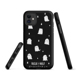 Ghost Party Tough Phone Case For IPhone -Rogue & Wolf Shop tough case for iphone matte iphone 11 front 652668575110b