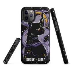 Witch Kitten Tough Phone Case For IPhone -Rogue & Wolf Shop tough case for iphone matte iphone 11 pro front 6526607acd2a2