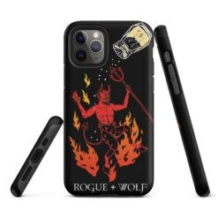 One Salty Devil Tough Phone Case For IPhone 26 One Salty Devil Tough Phone Case For IPhone -Rogue & Wolf Shop tough case for iphone matte iphone 11 pro front 65266202a750a