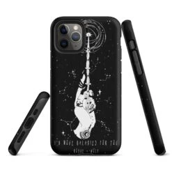 Cosmic Devotion Tough Phone Case For IPhone -Rogue & Wolf Shop tough case for iphone matte iphone 11 pro front 6538d6571cd0a