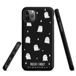 Ghost Party Tough Phone Case For IPhone -Rogue & Wolf Shop tough case for iphone matte iphone 11 pro max front 6526685751208