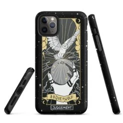 Judgement Tarot Tough Phone Case For IPhone -Rogue & Wolf Shop tough case for iphone matte iphone 11 pro max front 65266fcdbab85