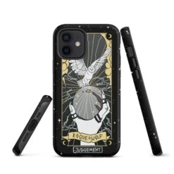 Judgement Tarot Tough Phone Case For IPhone -Rogue & Wolf Shop tough case for iphone matte iphone 12 front 65266fcdbac2f