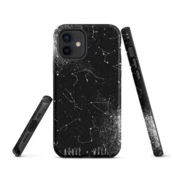 Constellation Tough Phone Case For IPhone -Rogue & Wolf Shop tough case for iphone matte iphone 12 front 6538c39962f89