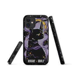 Witch Kitten Tough Phone Case For IPhone -Rogue & Wolf Shop tough case for iphone matte iphone 12 mini front 6526607acd350