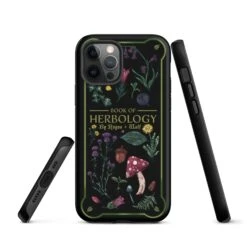 Book Of Herbology Tough Phone Case For IPhone 30 Book Of Herbology Tough Phone Case For IPhone -Rogue & Wolf Shop tough case for iphone matte iphone 12 pro front 652513ad620ee