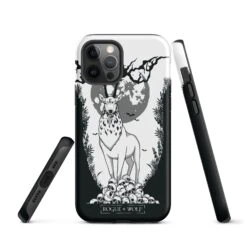 Stag Guardian Tough Phone Case For IPhone -Rogue & Wolf Shop tough case for iphone matte iphone 12 pro front 65265d3ea0adb