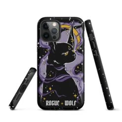 Witch Kitten Tough Phone Case For IPhone -Rogue & Wolf Shop tough case for iphone matte iphone 12 pro front 6526607acd3f5