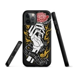 Till Death Do Us Part Tough Phone Case For IPhone -Rogue & Wolf Shop tough case for iphone matte iphone 12 pro front 65266683a78f6