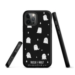 Ghost Party Tough Phone Case For IPhone -Rogue & Wolf Shop tough case for iphone matte iphone 12 pro front 65266857512fa