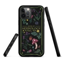 Book Of Herbology Tough Phone Case For IPhone 31 Book Of Herbology Tough Phone Case For IPhone -Rogue & Wolf Shop tough case for iphone matte iphone 12 pro max front 652513ad6215d