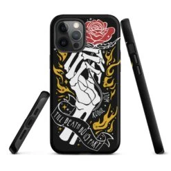 Till Death Do Us Part Tough Phone Case For IPhone -Rogue & Wolf Shop tough case for iphone matte iphone 12 pro max front 65266683a87f6