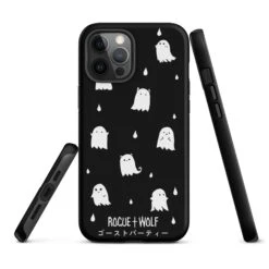 Ghost Party Tough Phone Case For IPhone -Rogue & Wolf Shop tough case for iphone matte iphone 12 pro max front 652668574fe41