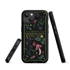 Book Of Herbology Tough Phone Case For IPhone 33 Book Of Herbology Tough Phone Case For IPhone -Rogue & Wolf Shop tough case for iphone matte iphone 13 front 652513ad6226b