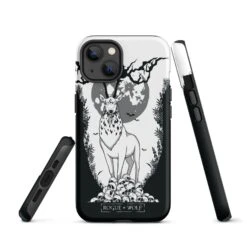Stag Guardian Tough Phone Case For IPhone -Rogue & Wolf Shop tough case for iphone matte iphone 13 front 65265d3ea0bd1