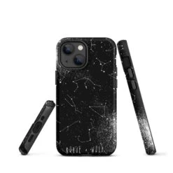 Constellation Tough Phone Case For IPhone -Rogue & Wolf Shop tough case for iphone matte iphone 13 mini front 6538c39963150
